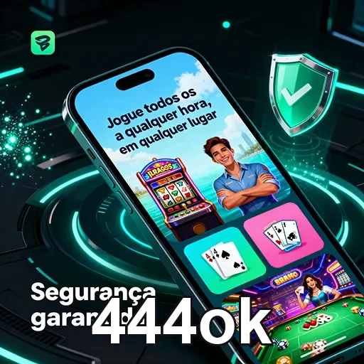 Imagem do aplicativo VIP Services do site 444ok, destacando suas funcionalidades exclusivas.