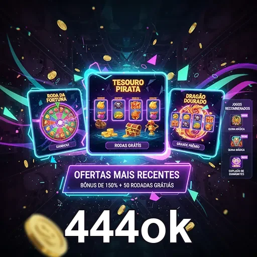 Ofertas mais recentes do site 444ok, com promoções e descontos imperdíveis.